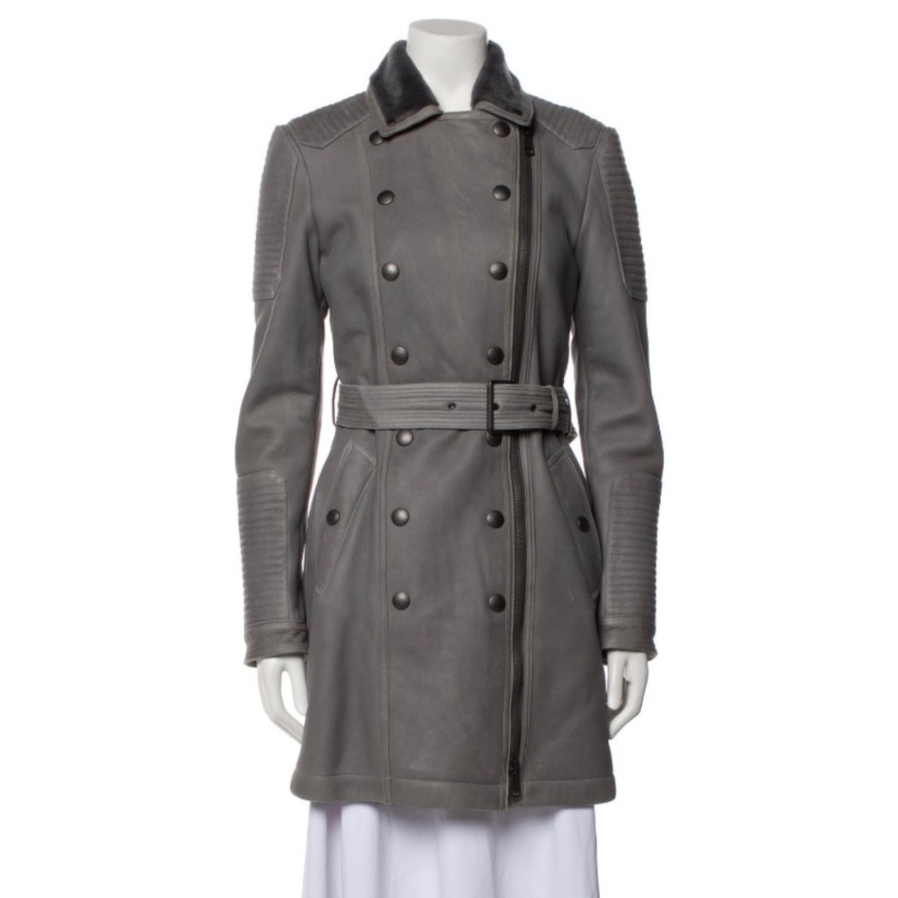 Burberry Brit Shearling Fur Coat